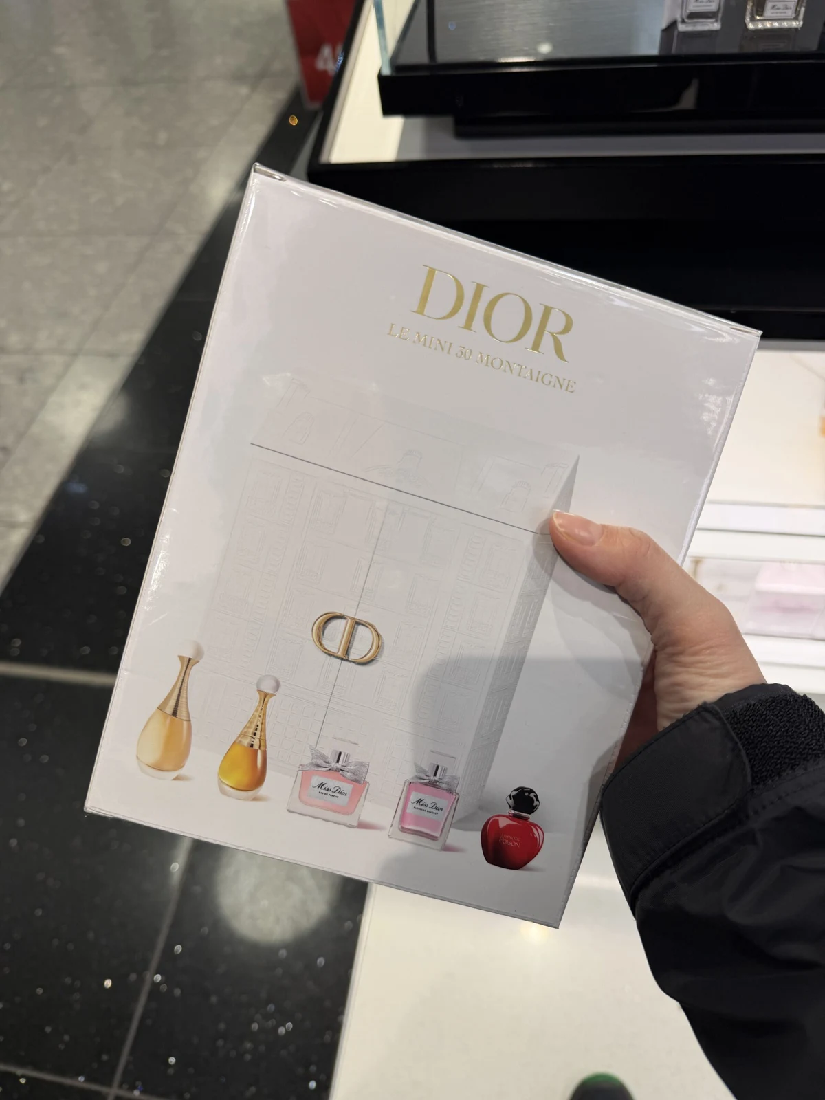 DIOR, for ladies, 5 miniatures perfumes