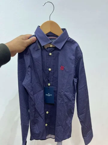 HACKETT, for kids, long sleeves shirt, navy size: 7-8 year