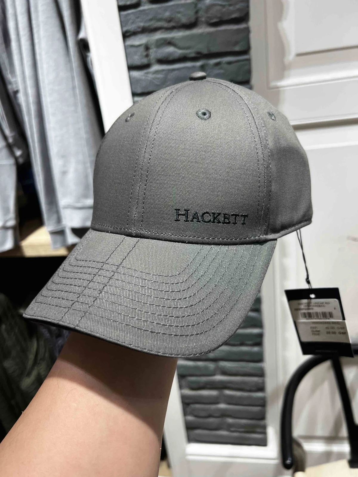 HACKETT LONDON for adult, cap grey