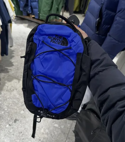 THE NORTH FACE, for men, single strap backpack, nylon blue